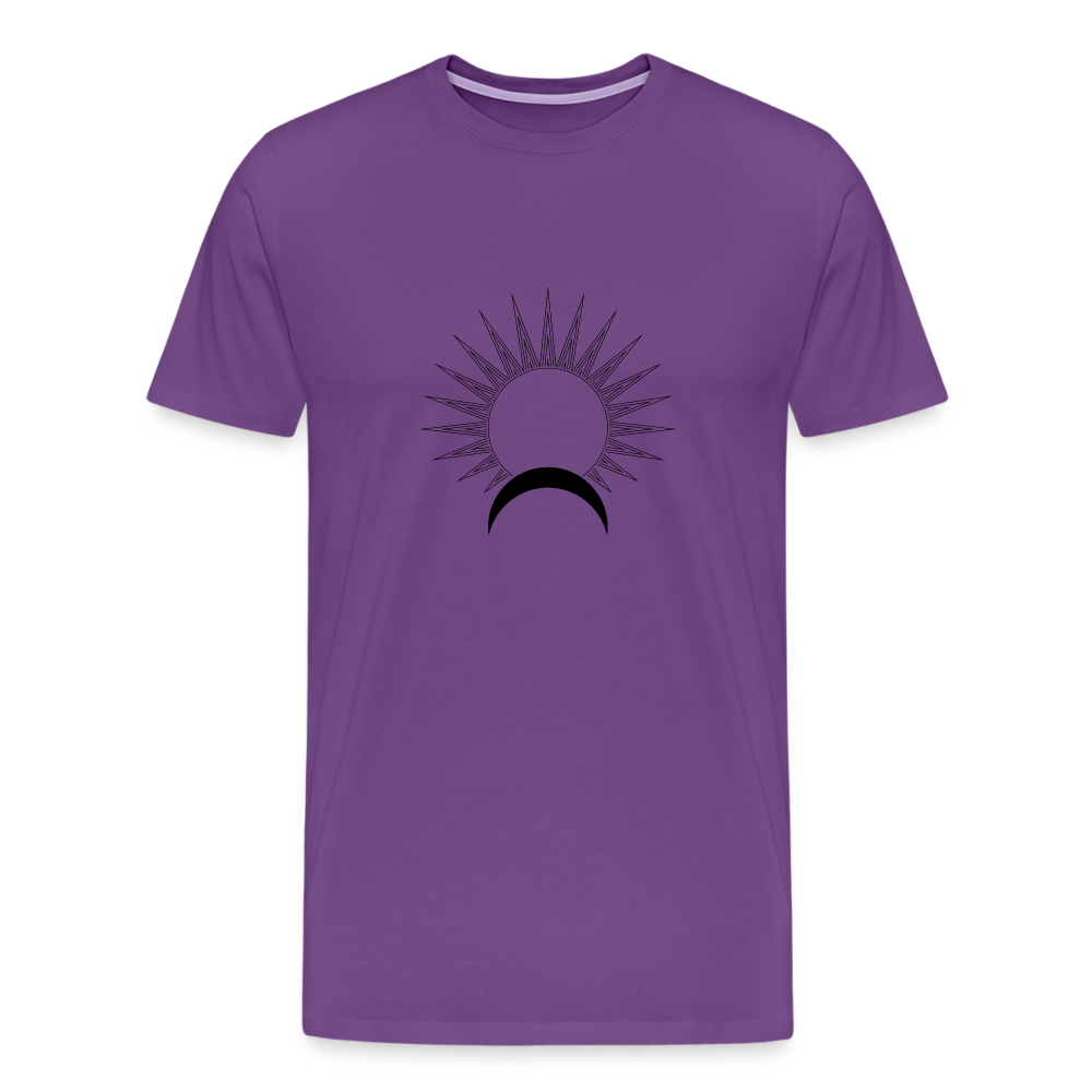 Satellite II Men's Premium T-Shirt - purple