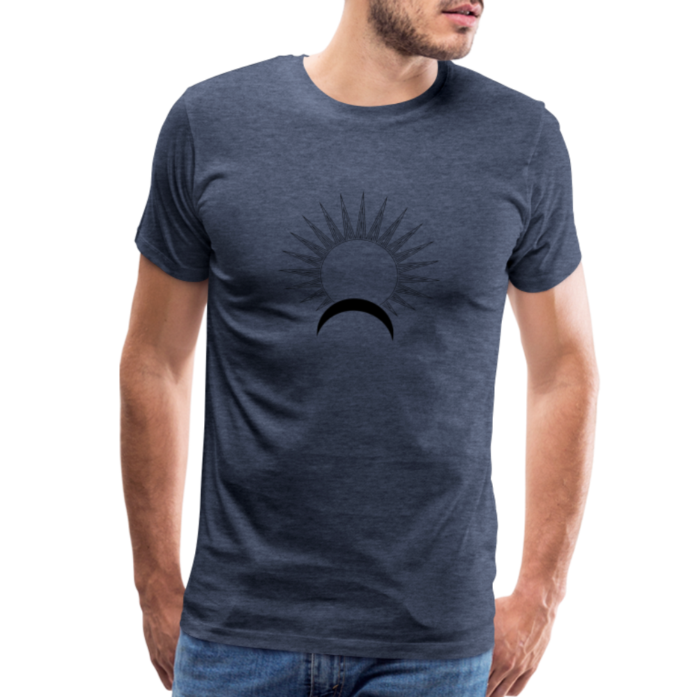 Satellite II Men's Premium T-Shirt - heather blue