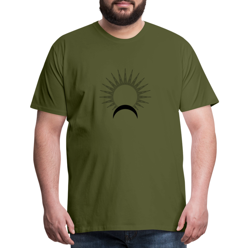 Satellite II Men's Premium T-Shirt - olive green