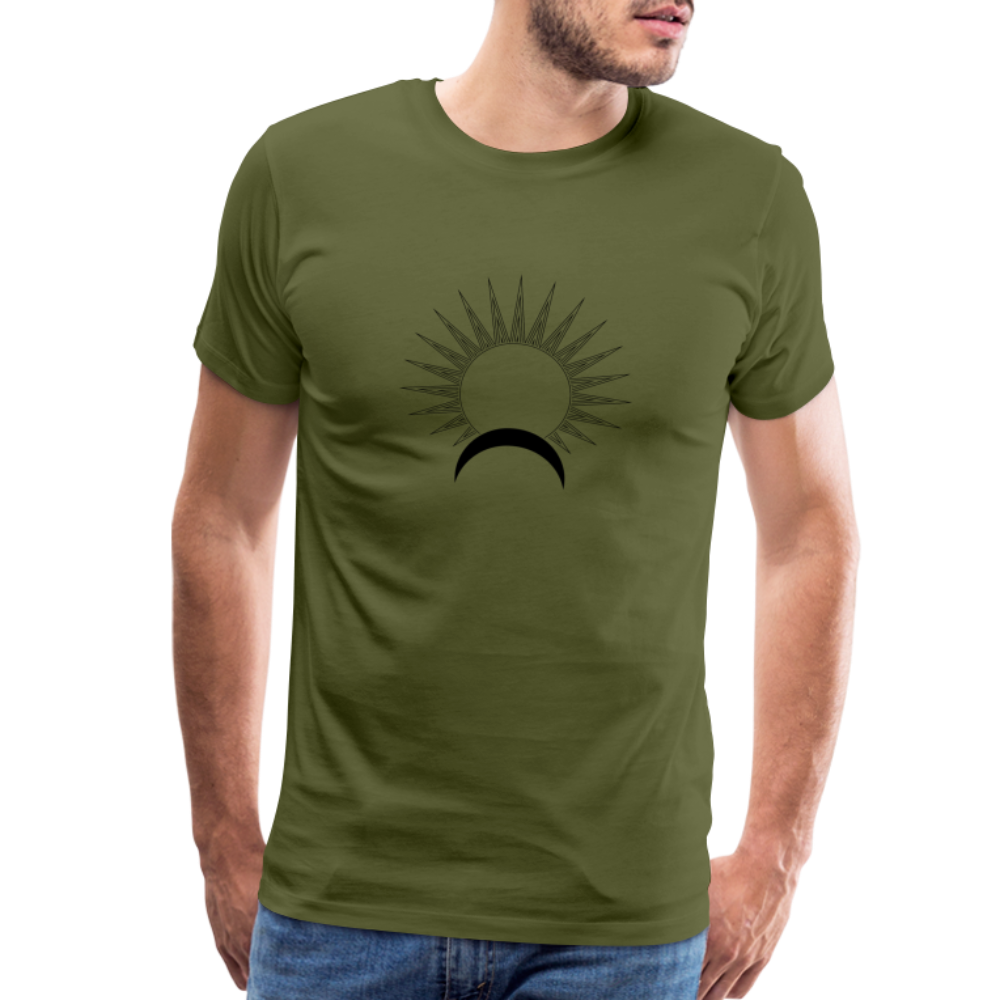 Satellite II Men's Premium T-Shirt - olive green