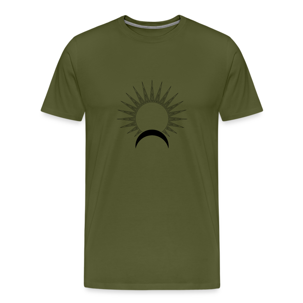 Satellite II Men's Premium T-Shirt - olive green