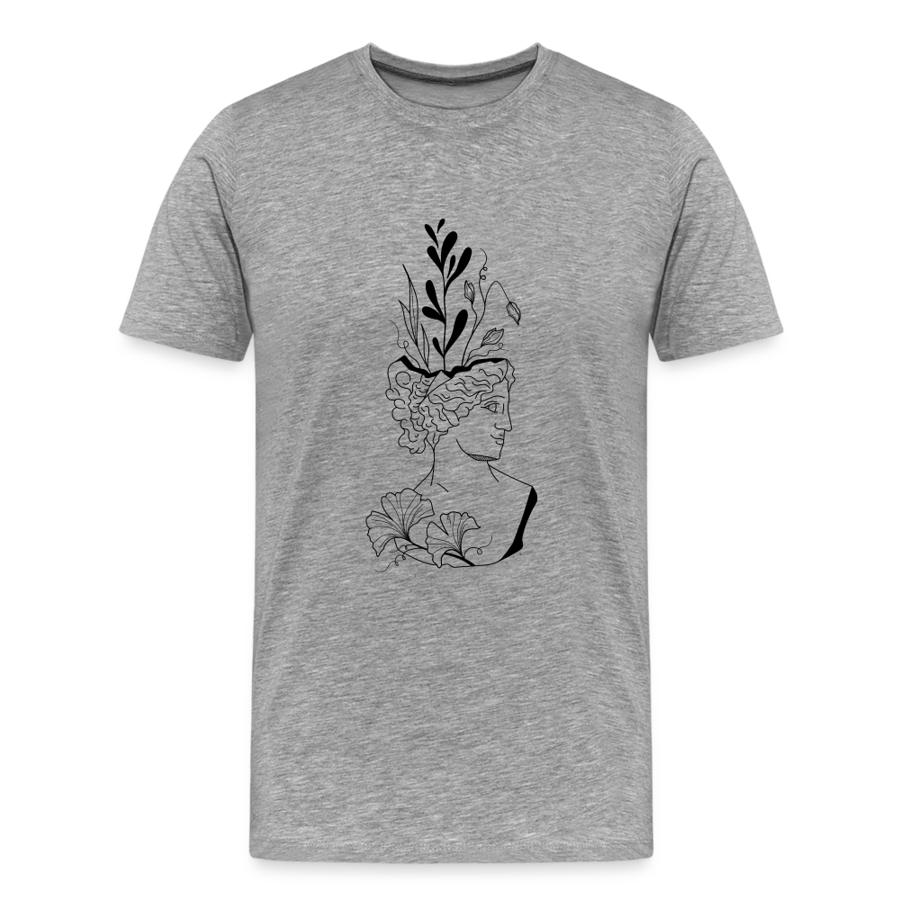 Smirk Men's Premium T-Shirt - heather gray