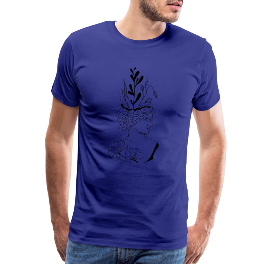 Smirk Men's Premium T-Shirt - royal blue