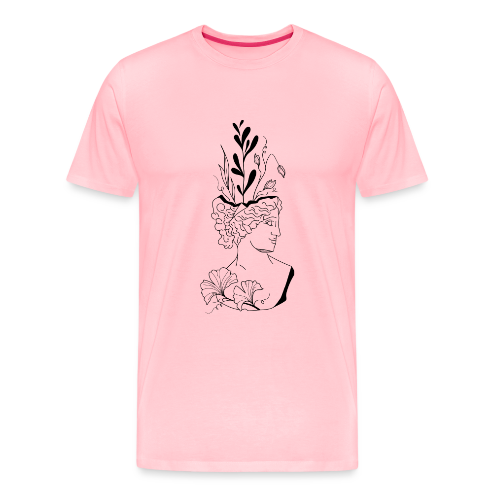 Smirk Men's Premium T-Shirt - pink