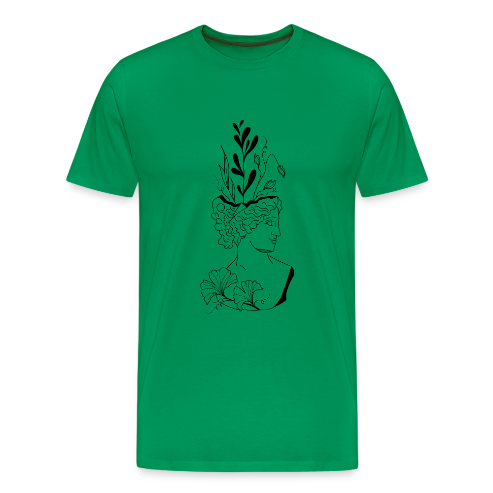 Smirk Men's Premium T-Shirt - kelly green