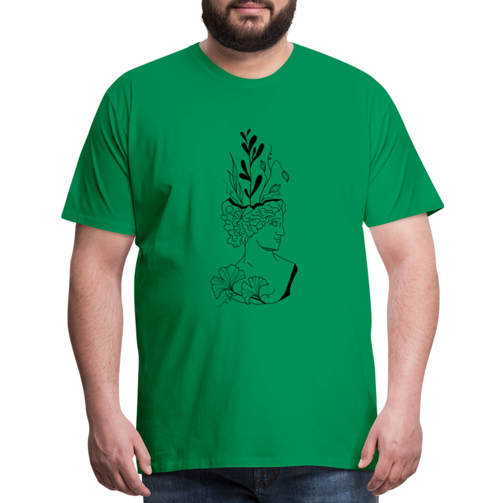 Smirk Men's Premium T-Shirt - kelly green