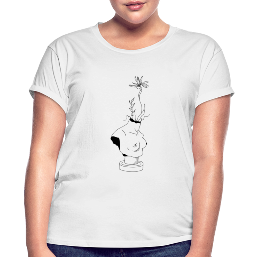 Femme Women's Relaxed Fit T-Shirt - white