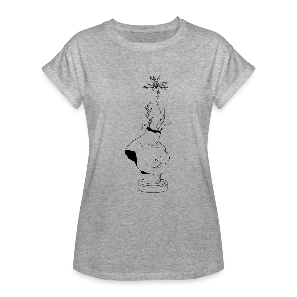 Femme Women's Relaxed Fit T-Shirt - heather gray