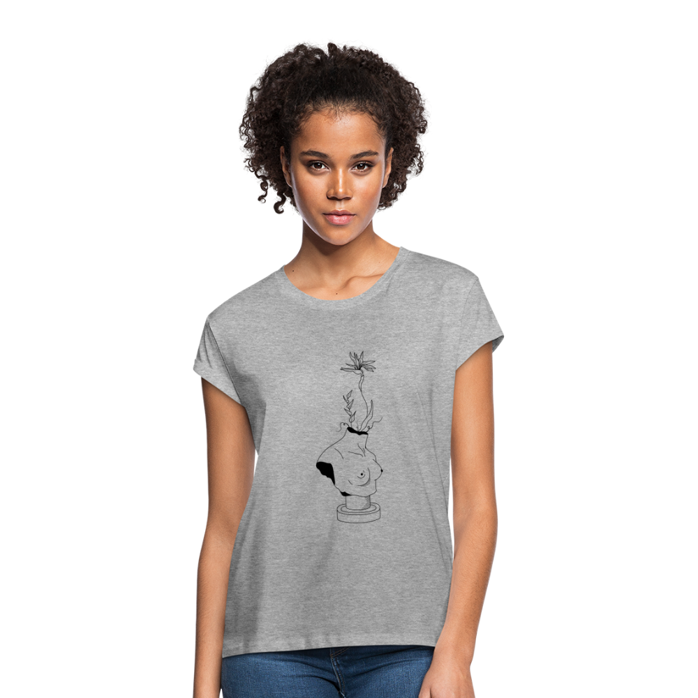 Femme Women's Relaxed Fit T-Shirt - heather gray