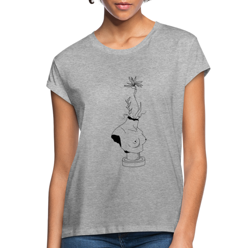 Femme Women's Relaxed Fit T-Shirt - heather gray