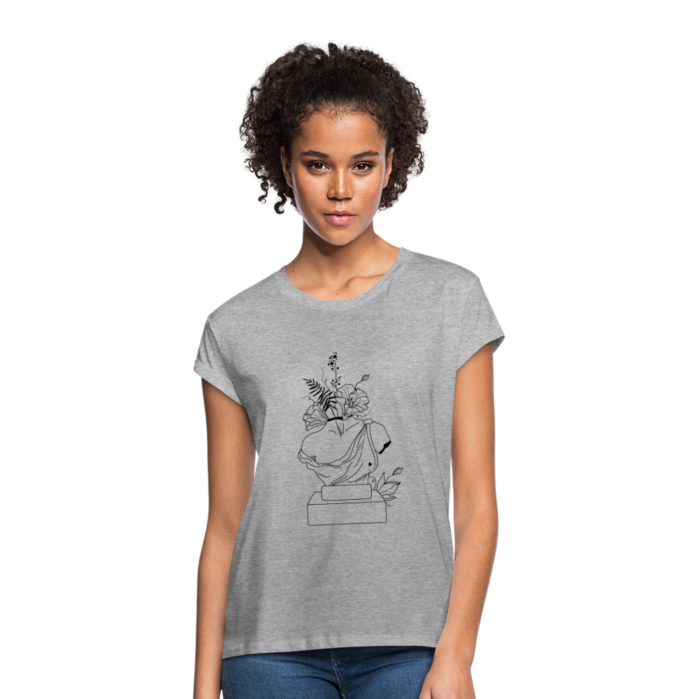 Bloom Women's Relaxed Fit T-Shirt - heather gray