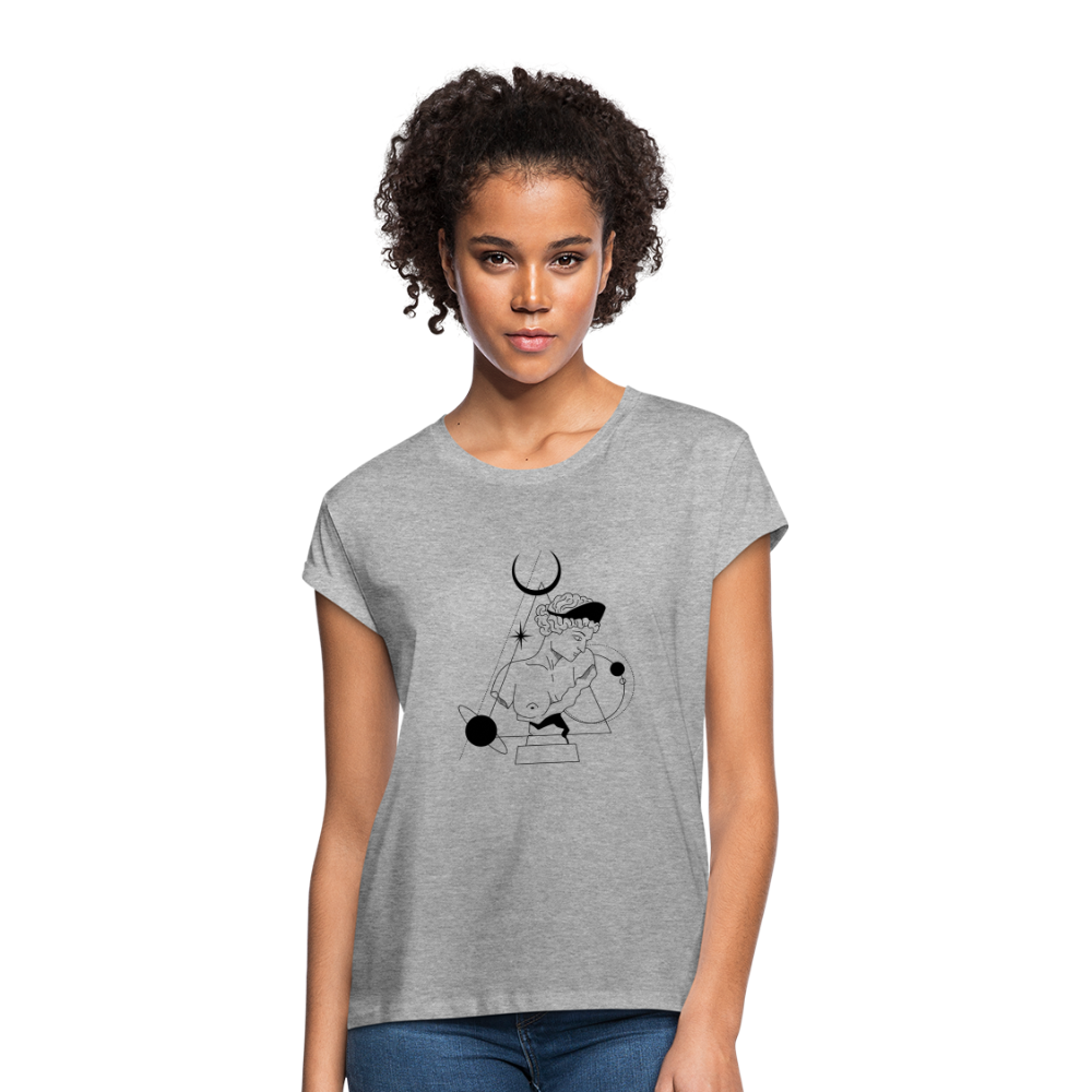 Broken Women's Relaxed Fit T-Shirt - heather gray