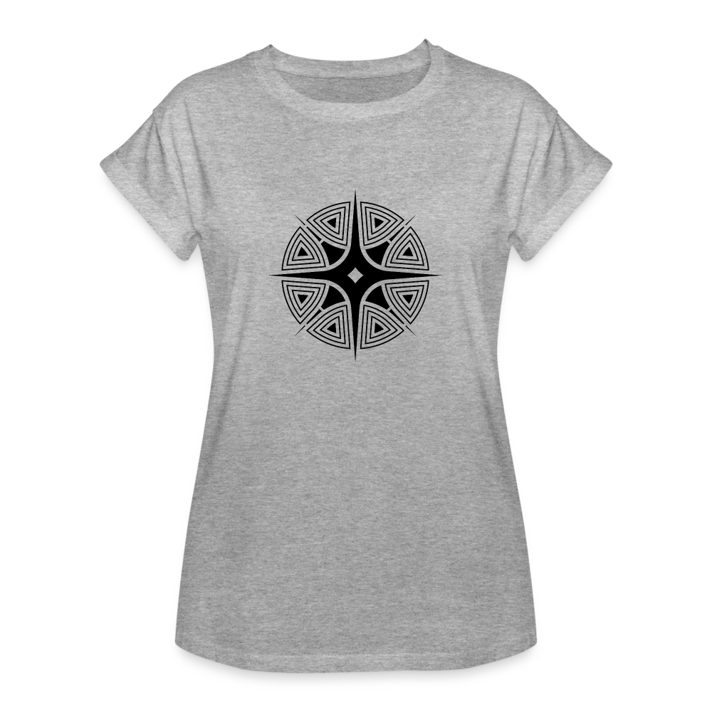 Star Shine Women's Relaxed Fit T-Shirt - heather gray