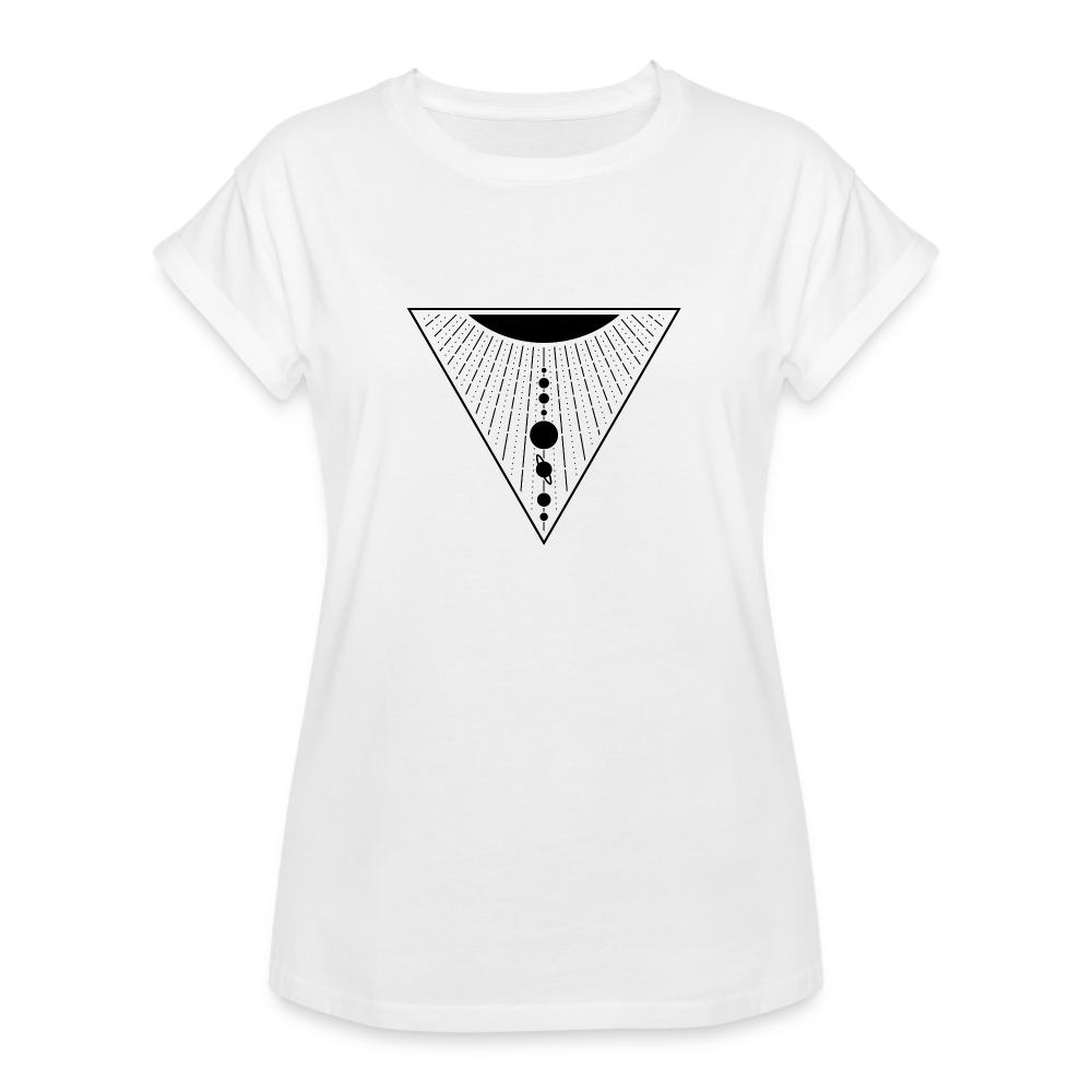 Solar System Women's Relaxed Fit T-Shirt - white