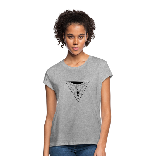 Solar System Women's Relaxed Fit T-Shirt - heather gray