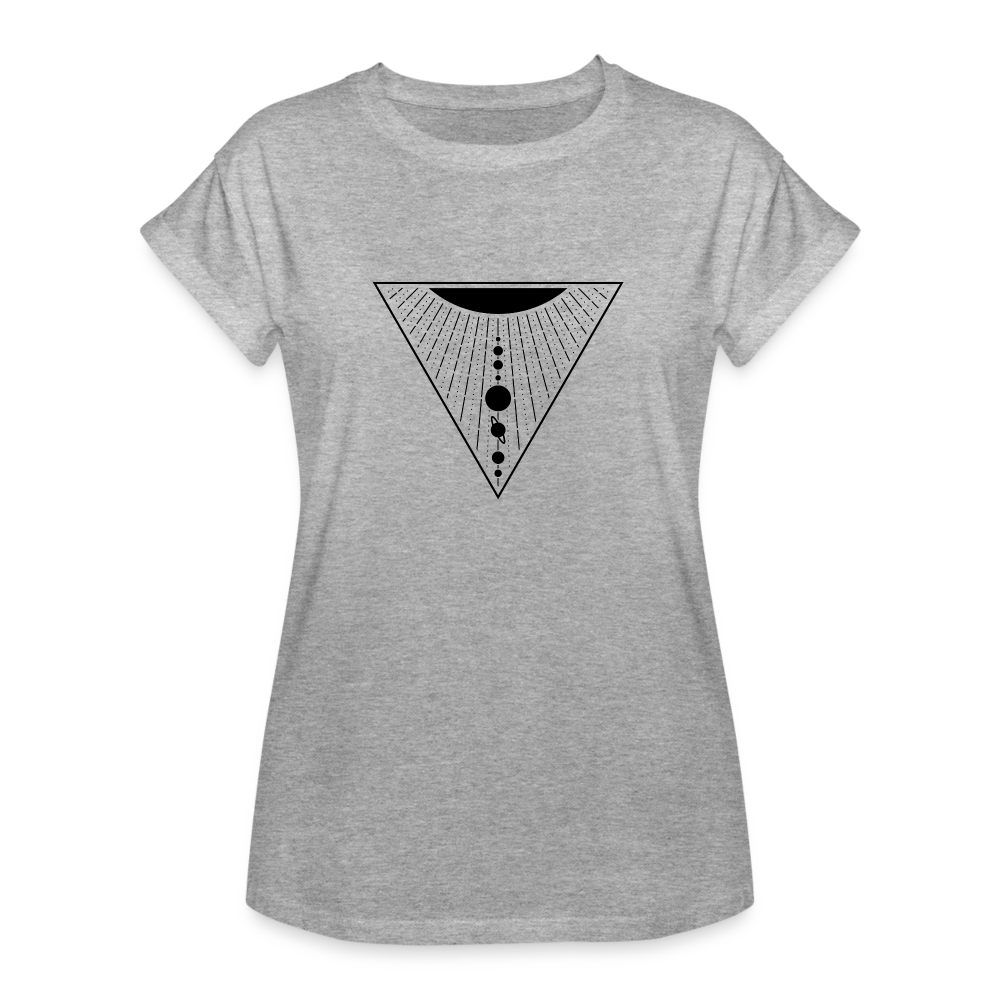 Solar System Women's Relaxed Fit T-Shirt - heather gray