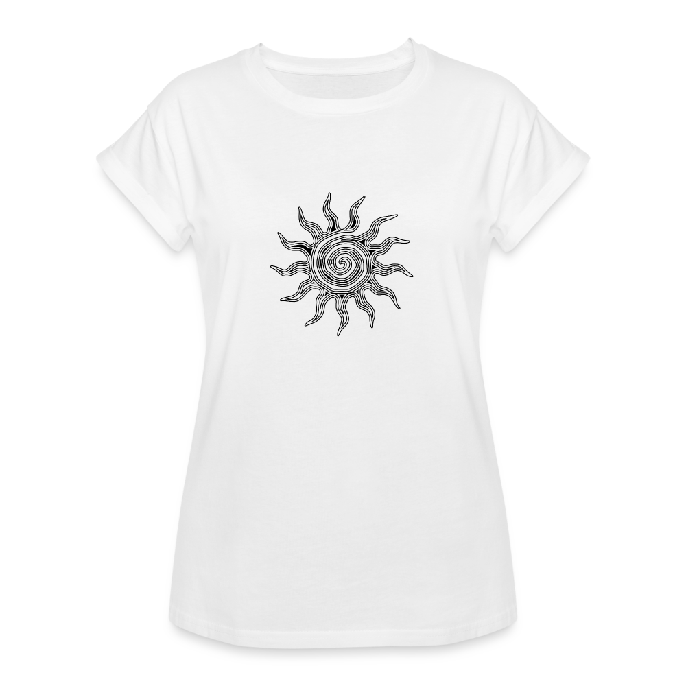 Sunrise Women's Relaxed Fit T-Shirt - white