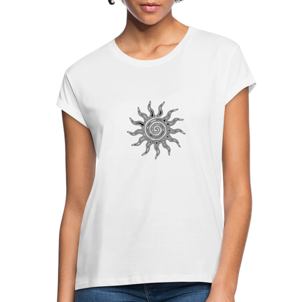 Sunrise Women's Relaxed Fit T-Shirt - white