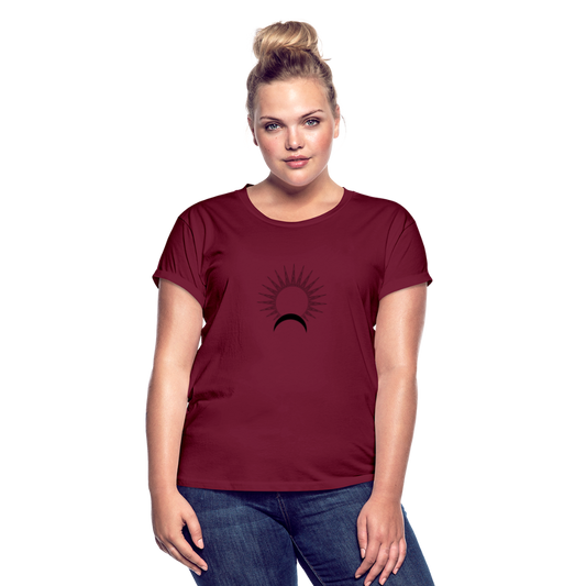 Satellite II Women's Relaxed Fit T-Shirt - burgundy