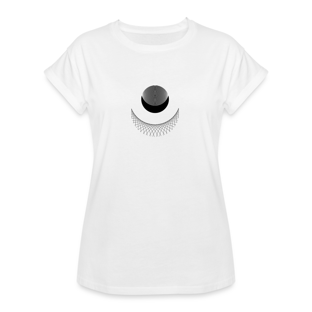 Satellite I Women's Relaxed Fit T-Shirt - white