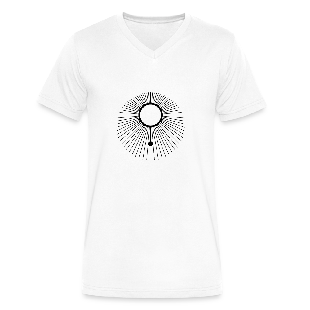 Phoebus Men's V-Neck T-Shirt - white