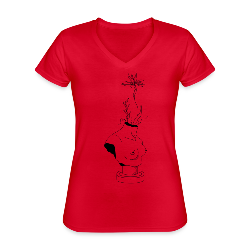 Femme Women's Relaxed Fit T-Shirt - red